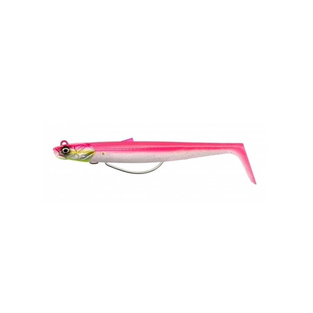 Savage Gear Sandeel V2 Weedless 11.5 cm 22 gr Pink Pearl Silver 2+1