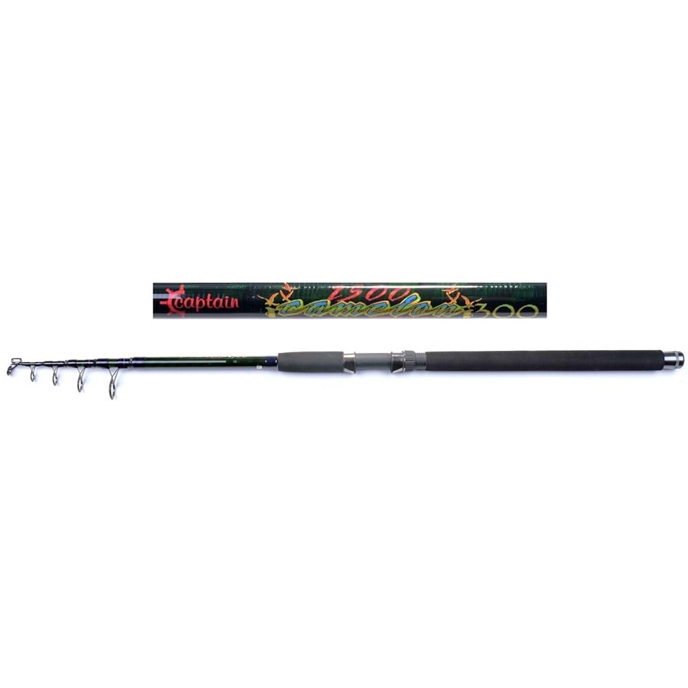 Captain 1500 Camelon 4m Teleskopik Kamış 100-200gr Atar
