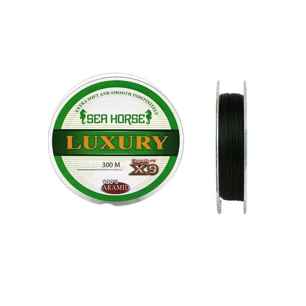Sea Horse Luxury 300M 9x 0.08mm Aramid İpek Misina