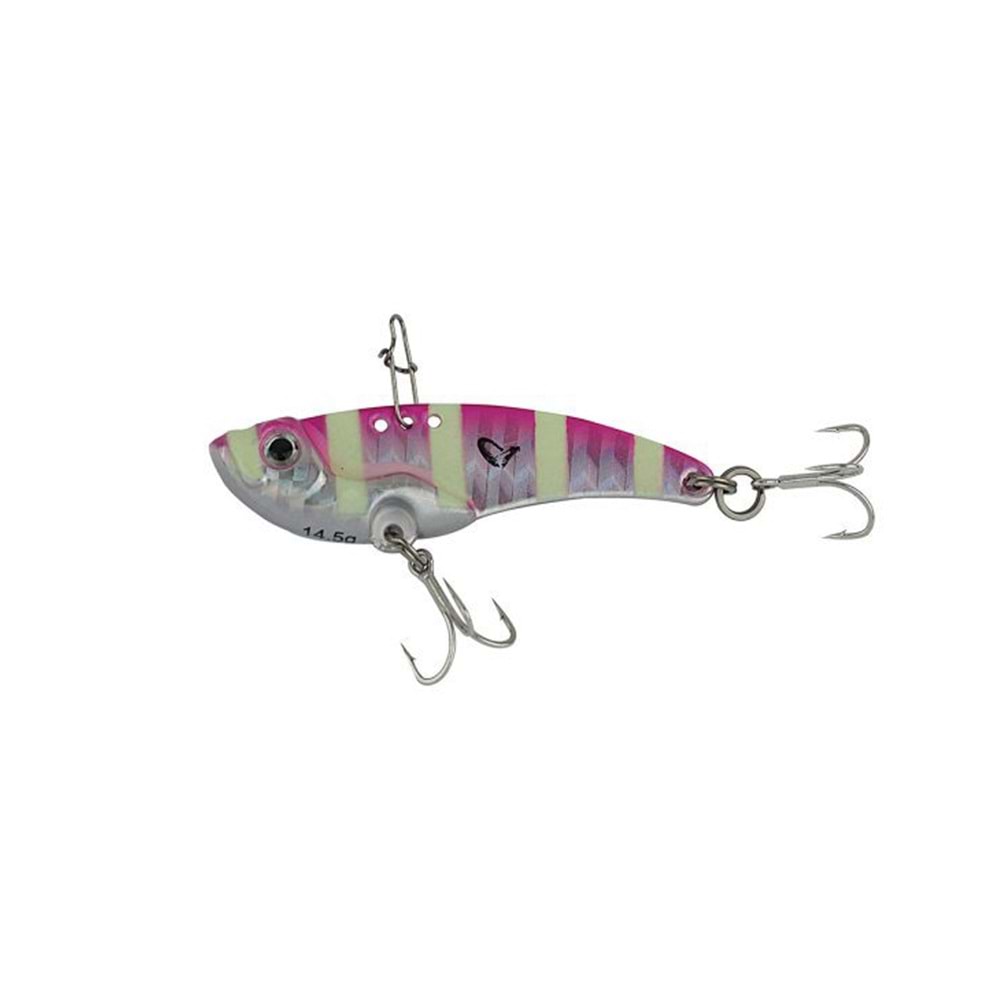 Savage Gear 3D VIB Blade 5.5cm 14.5gr Suni Yem - PINK ZEBRA GLOW