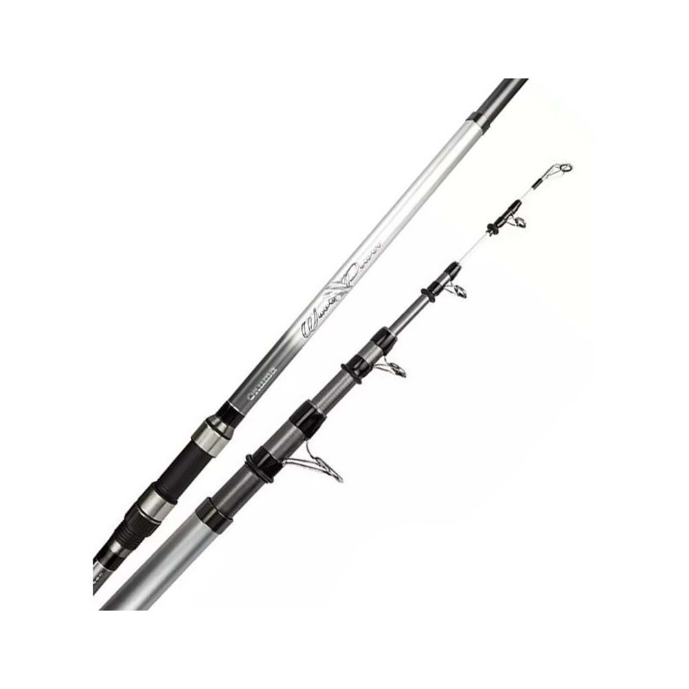 Okuma Wave Power Tele Surf 3.90cm 100-200 gr 5 Parça Surf Kamışı