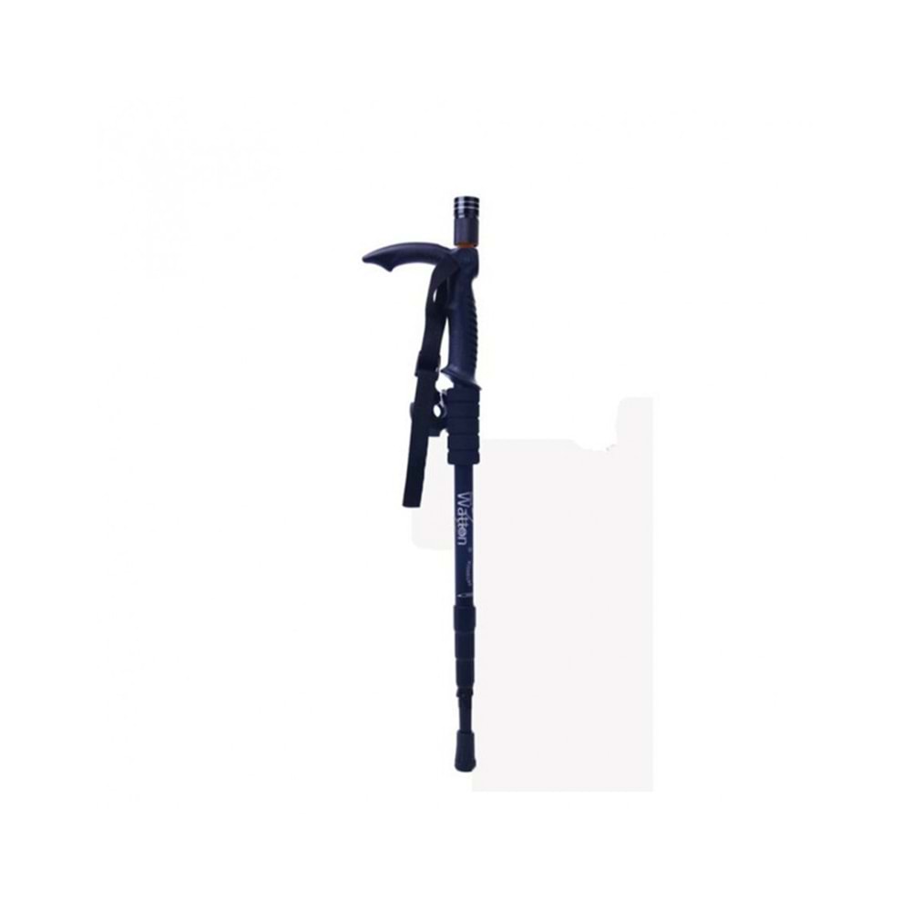 Yolunuzu Aydınlatan Fener Amotisörlü Baston BlackWatton Wt-002