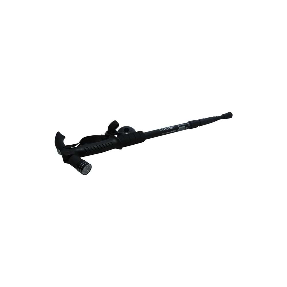 Yolunuzu Aydınlatan Fener Amotisörlü Baston BlackWatton Wt-002