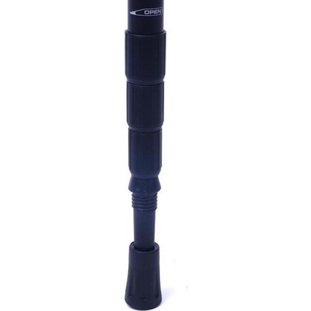 Yolunuzu Aydınlatan Fener Amotisörlü Baston BlackWatton Wt-002