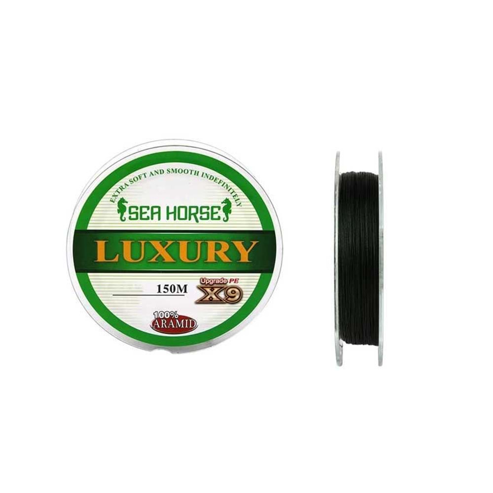 0,12mm 9X Aramid İp Misine Sea Horse Luxury 150M