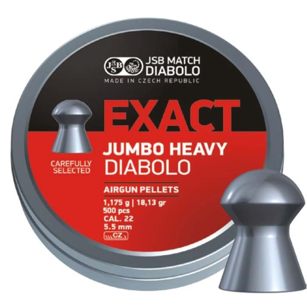 JSB EXACT JUMBO HEAVY DIABOLO 5.52 MM HAVALI SAÇMA