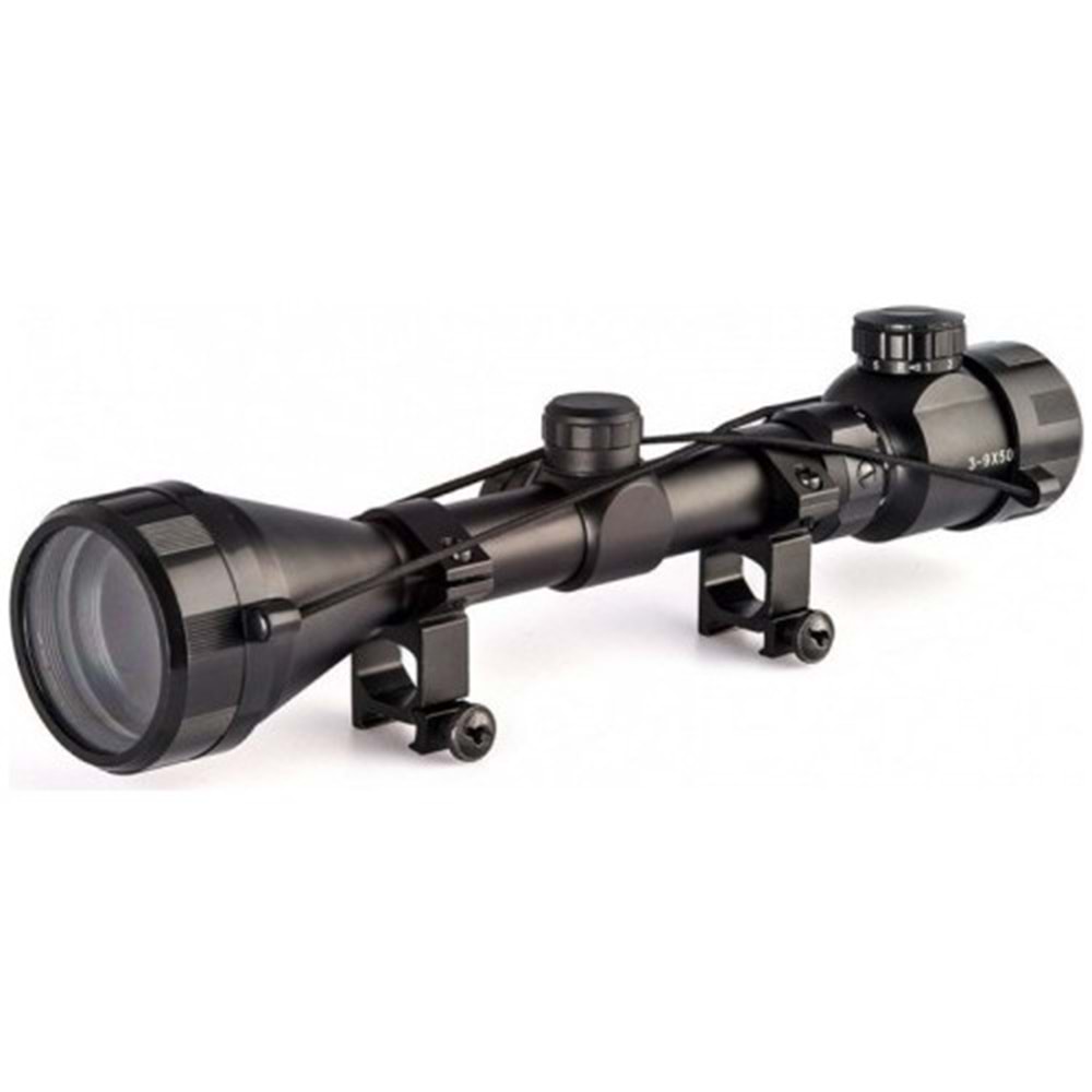 TR-Nikula 3-9X50 Işıklı Zoomlu Keskin Nişancı Dürbünü
