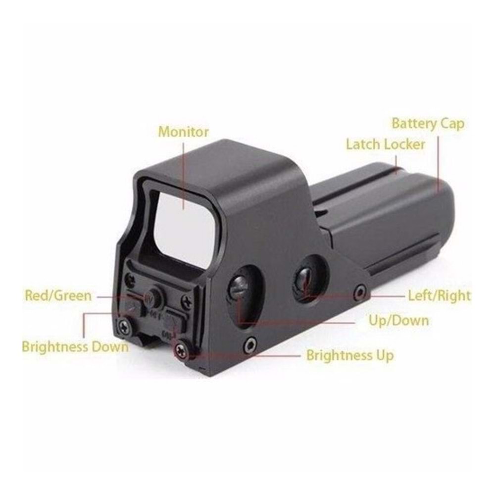 Spike 552 Holografik Reddot Nişangah