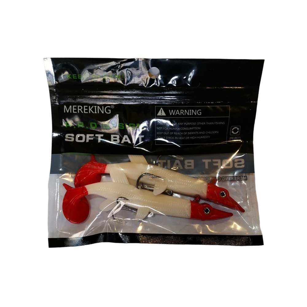 Oskar Turna Silikon Balık Color 3 12cm 2li Paket