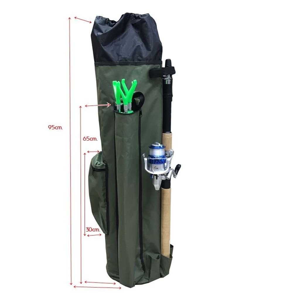 Powerex Balıkçı Sırt ve Kamış Olta Çantası