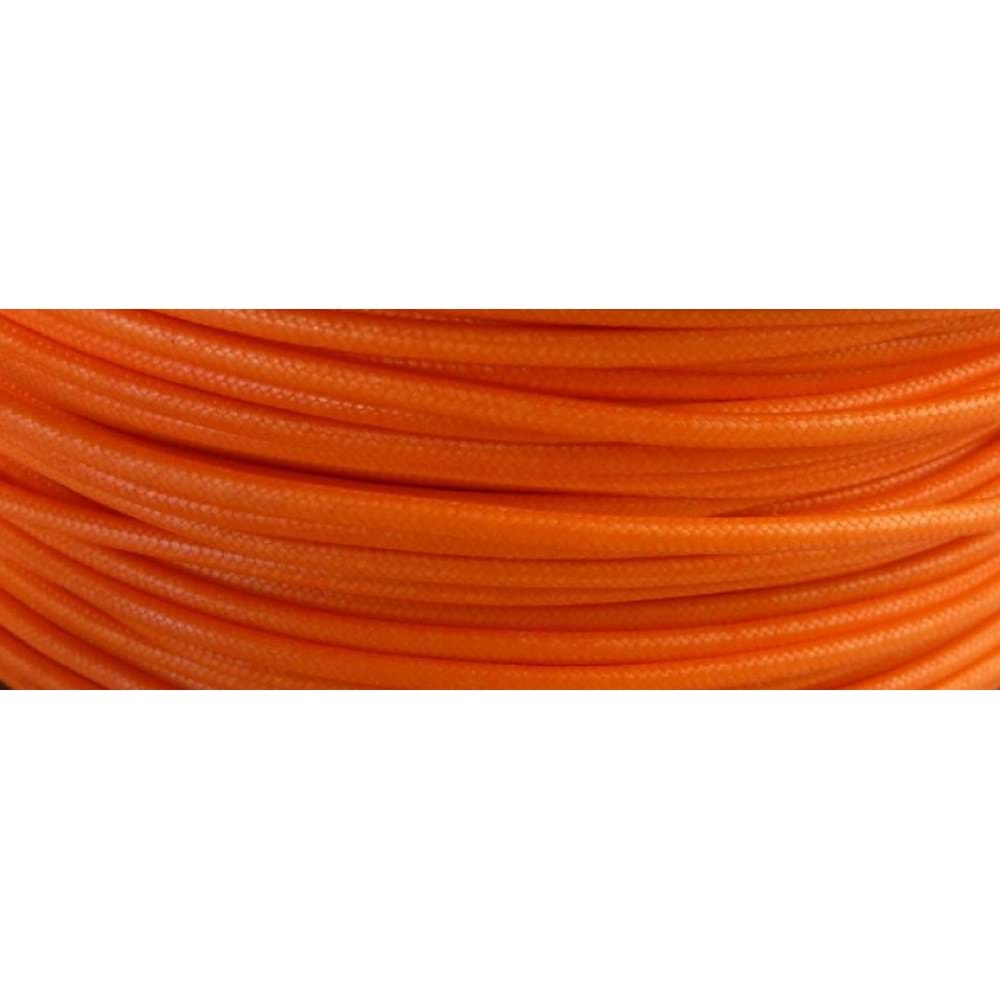 1metre Turuncu Palamut İpi 2mm. Kalınlık