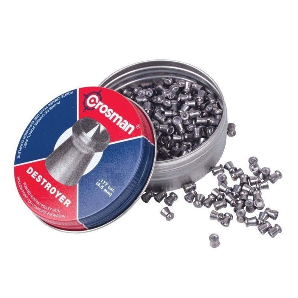 Crosman 4.5mm Destroyer Havalı Saçma 500 Adet