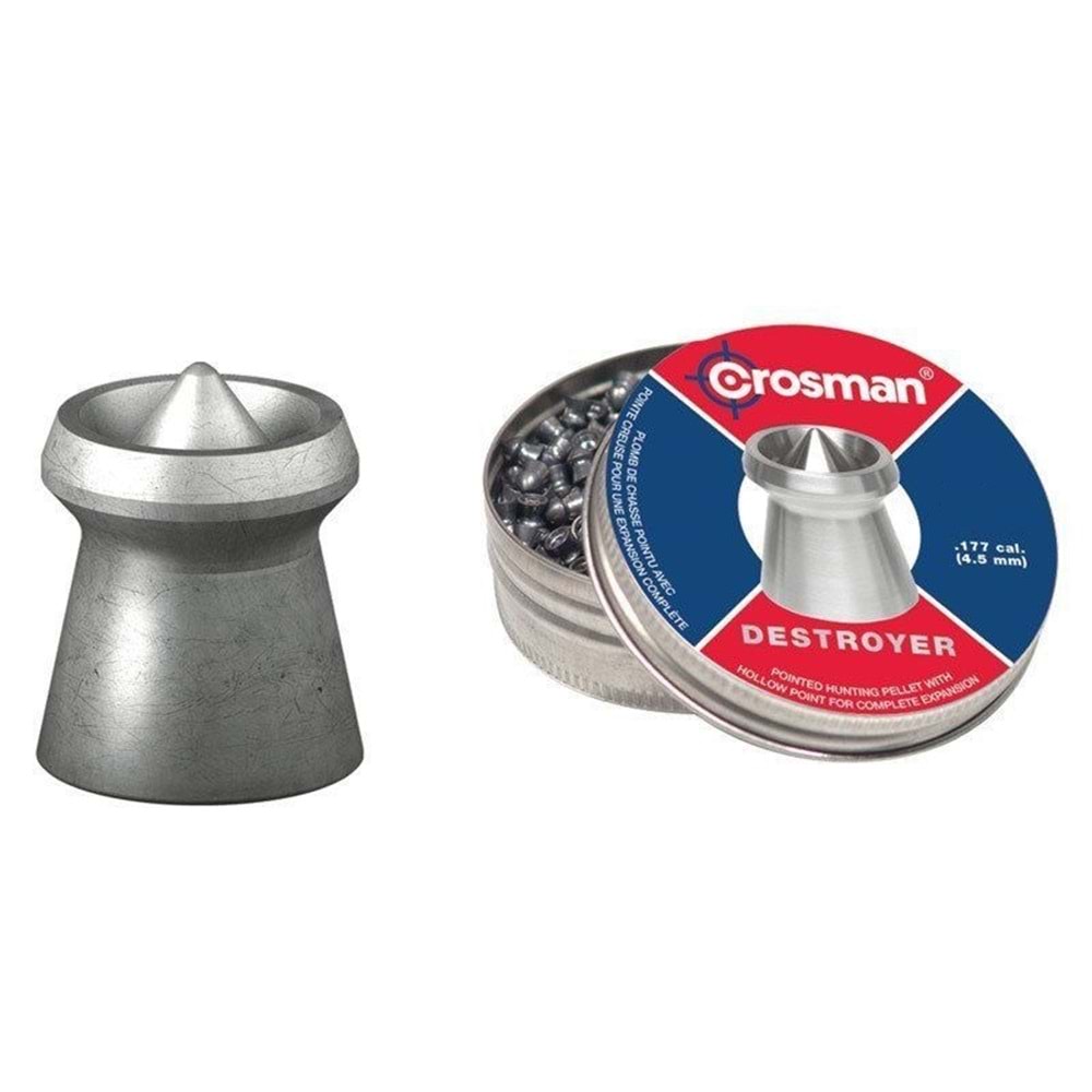Crosman 4.5mm Destroyer Havalı Saçma 500 Adet