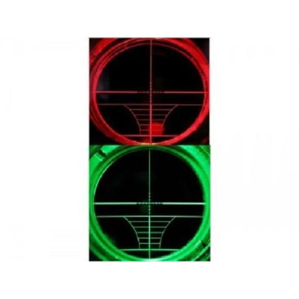 Spike Işıklı Lazerli Dürbün 2.5-10x40E
