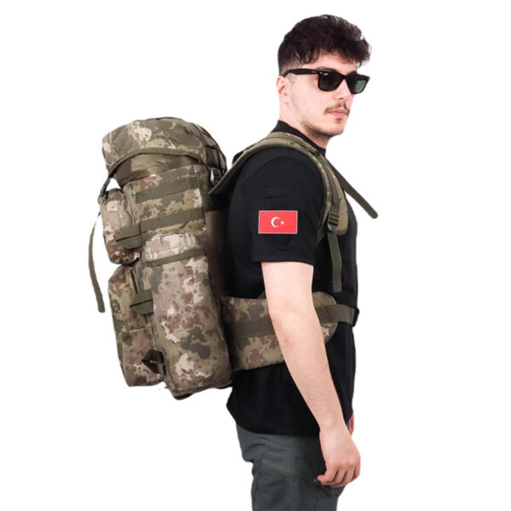 90 Litre TSK Kamuflaj Taktik Operasyon Çantası
