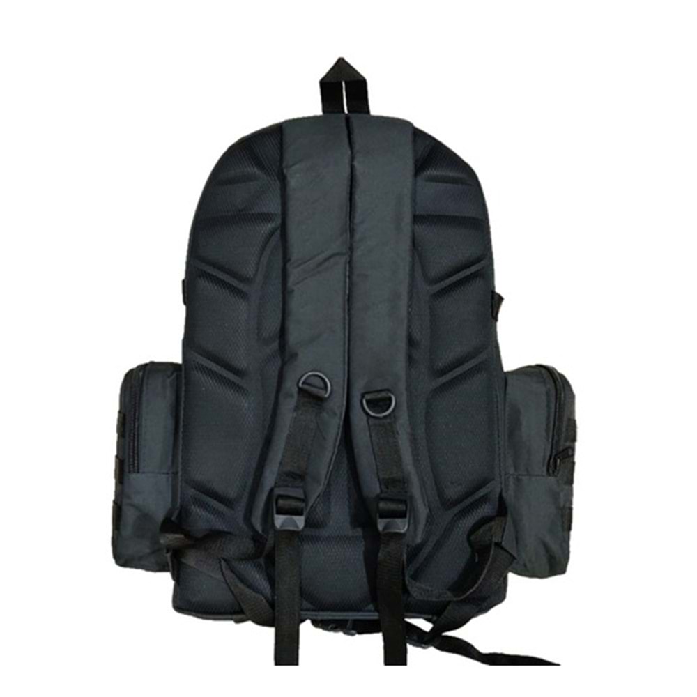 65lt Siyah Outdoor Taktikal Sırt Çantası
