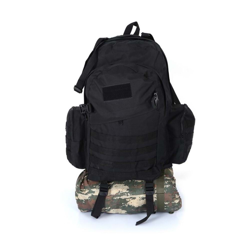 65lt Siyah Outdoor Taktikal Sırt Çantası