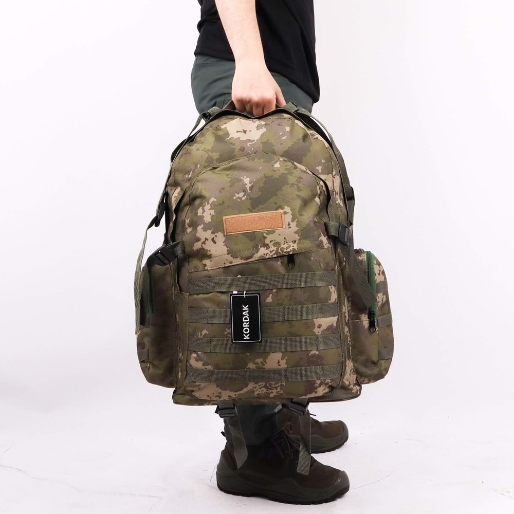 65lt TSK Kamuflaj Outdoor Taktikal Sırt Çantası