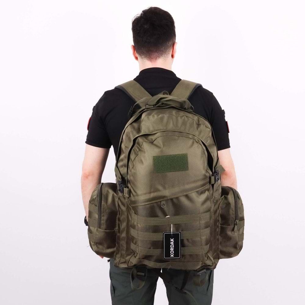 65lt Haki Outdoor Taktikal Sırt Çantası