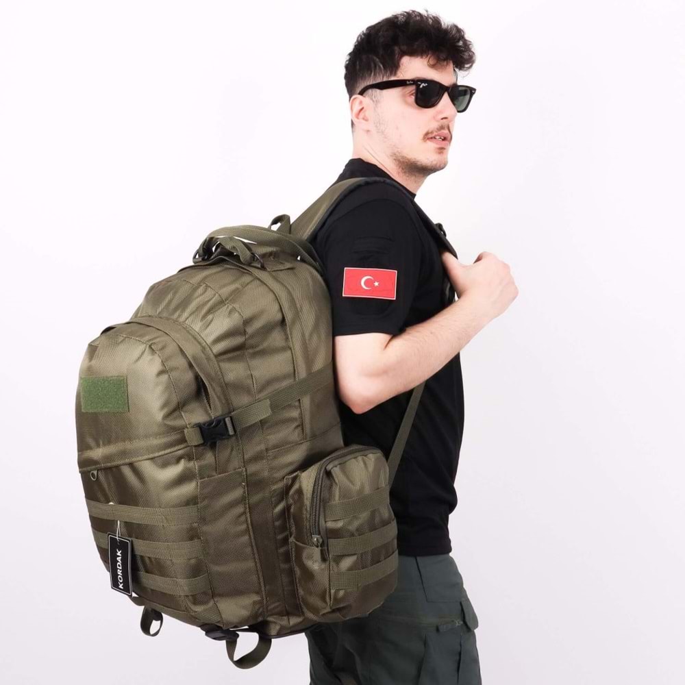 65lt Haki Outdoor Taktikal Sırt Çantası