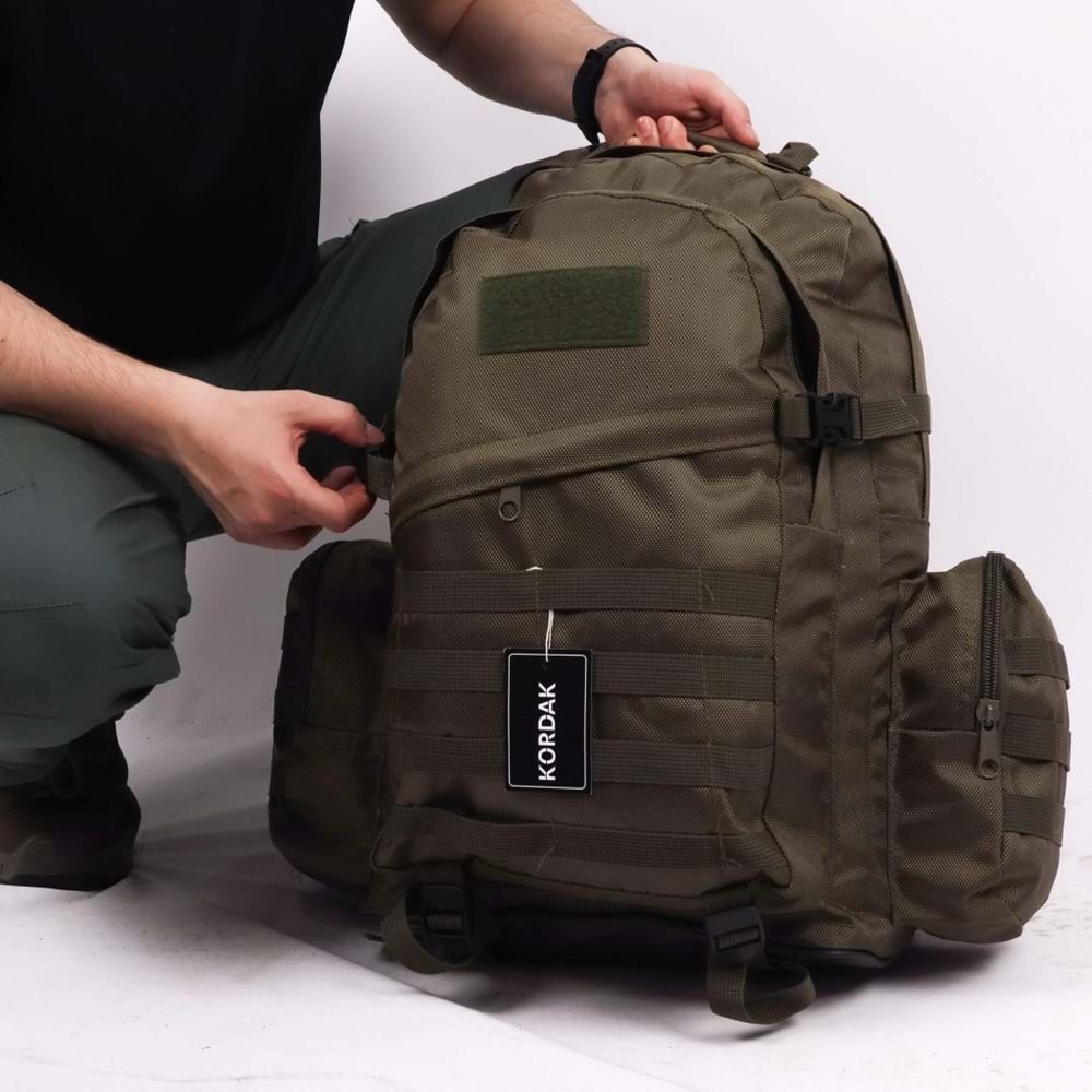 65lt Haki Outdoor Taktikal Sırt Çantası