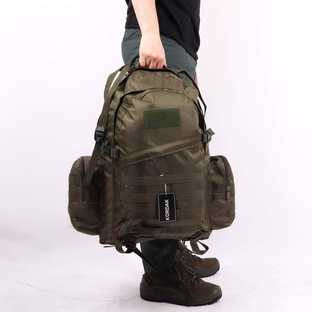 65lt Haki Outdoor Taktikal Sırt Çantası