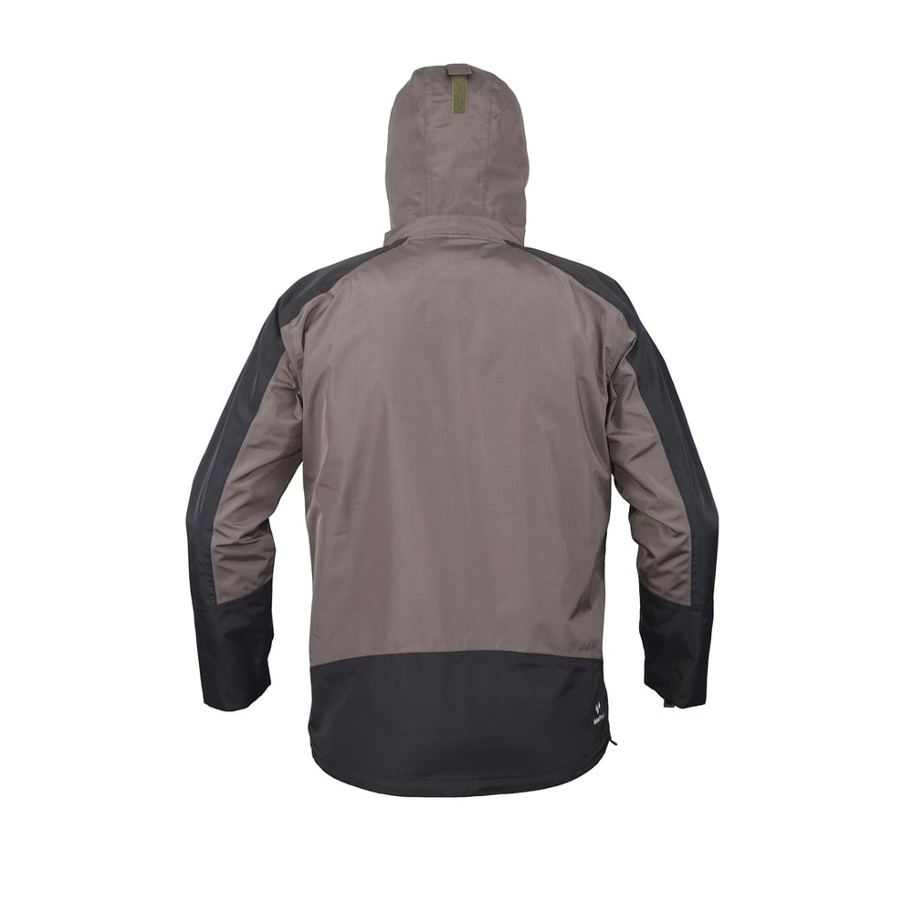 Fiyort FY162 Sogne 3in1 Poları Çıkabilen Su Geçirmez Haki Mont - XXL
