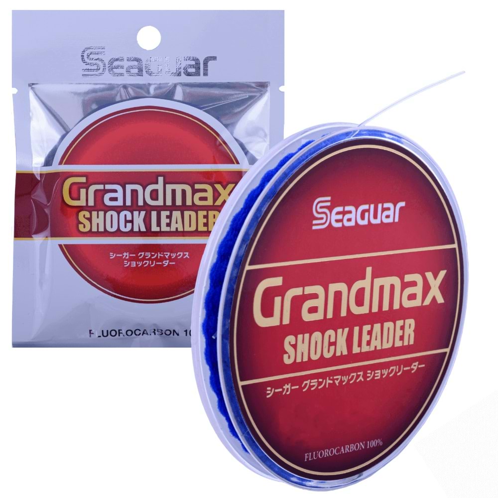 0.405mm Seaguar Grandmax %100 FC Shock Leader Misina 30 metre
