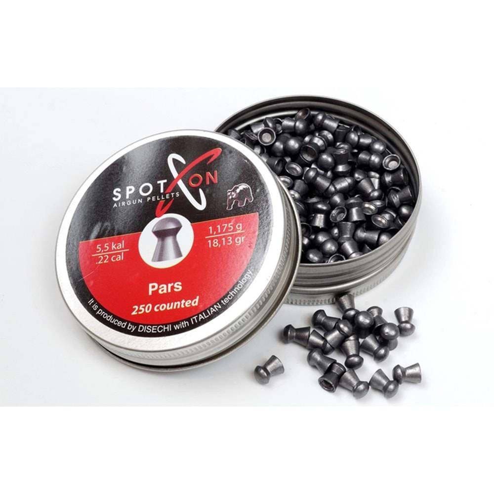 Spoton Pars 18,13 Grain 5,5 mm Havalı Saçması 250 Adet