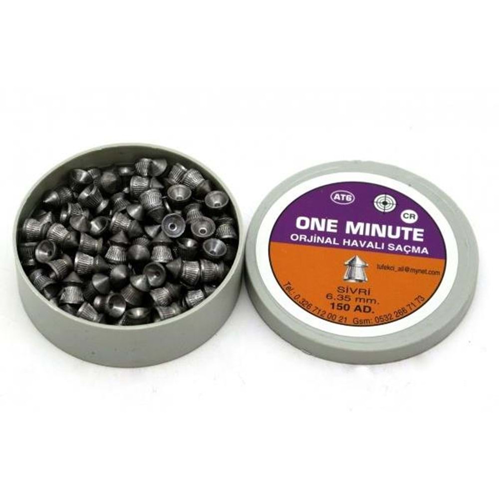 One Minute 6.35mm 150 Adet Havalı Saçması