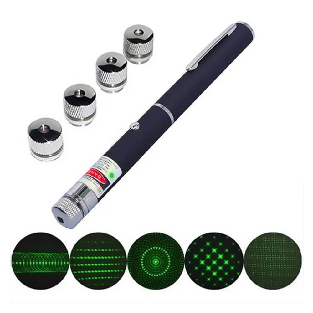 Pilli Yeşil Lazer Pointer Bigem Bm-521