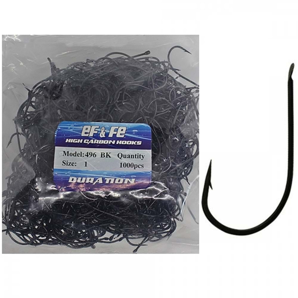 İğne 496 Black Dökme Poşette 1000 adet - NO-1