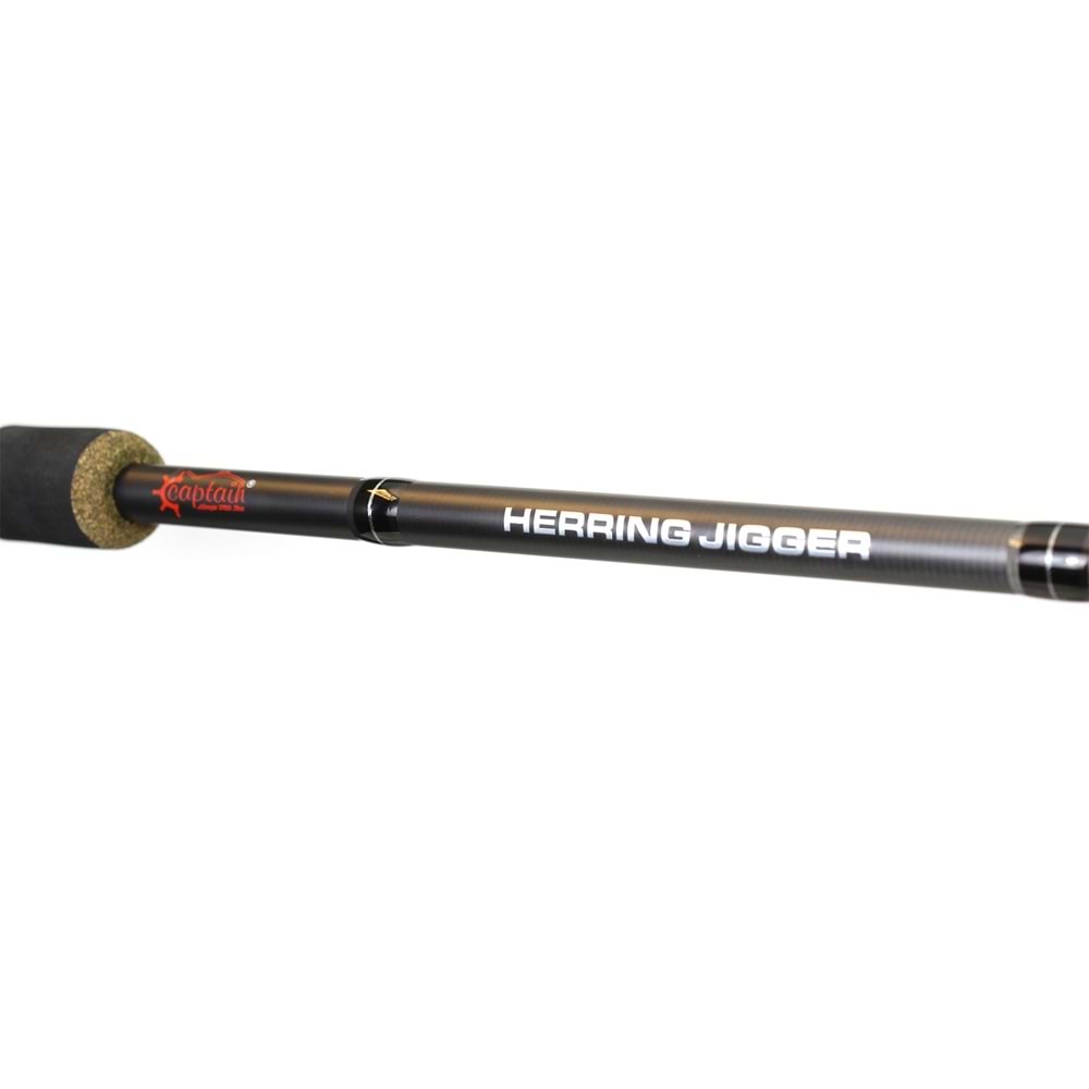 Captain 1470 Herring Jigger 2 Parça 2.48m. Spin Kamış 8-32gr Action