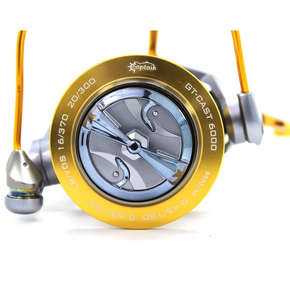 Captain GT-Cast Metal 6000 Tekne Olta Makinesi 8+1 BB