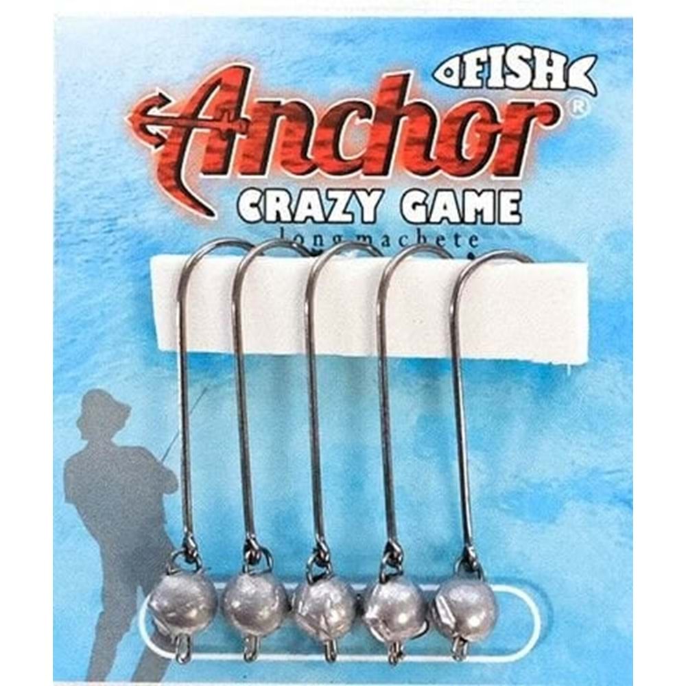 Anchor Crazy Game Uzun Gövdeli Mafsallı Lrf Jig Head - 4 GR