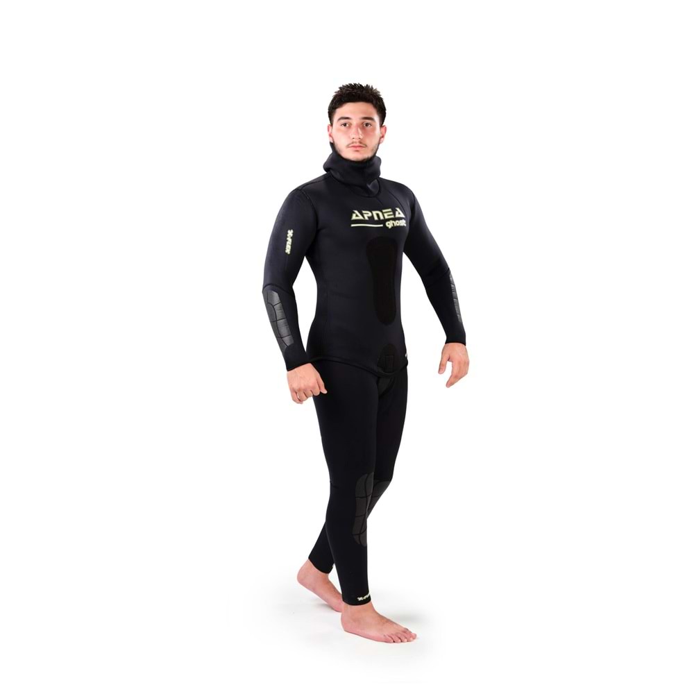 5mm Apnea Ghost Black X-Flex Siyah Avcı Dalış Elbisesi - XXL