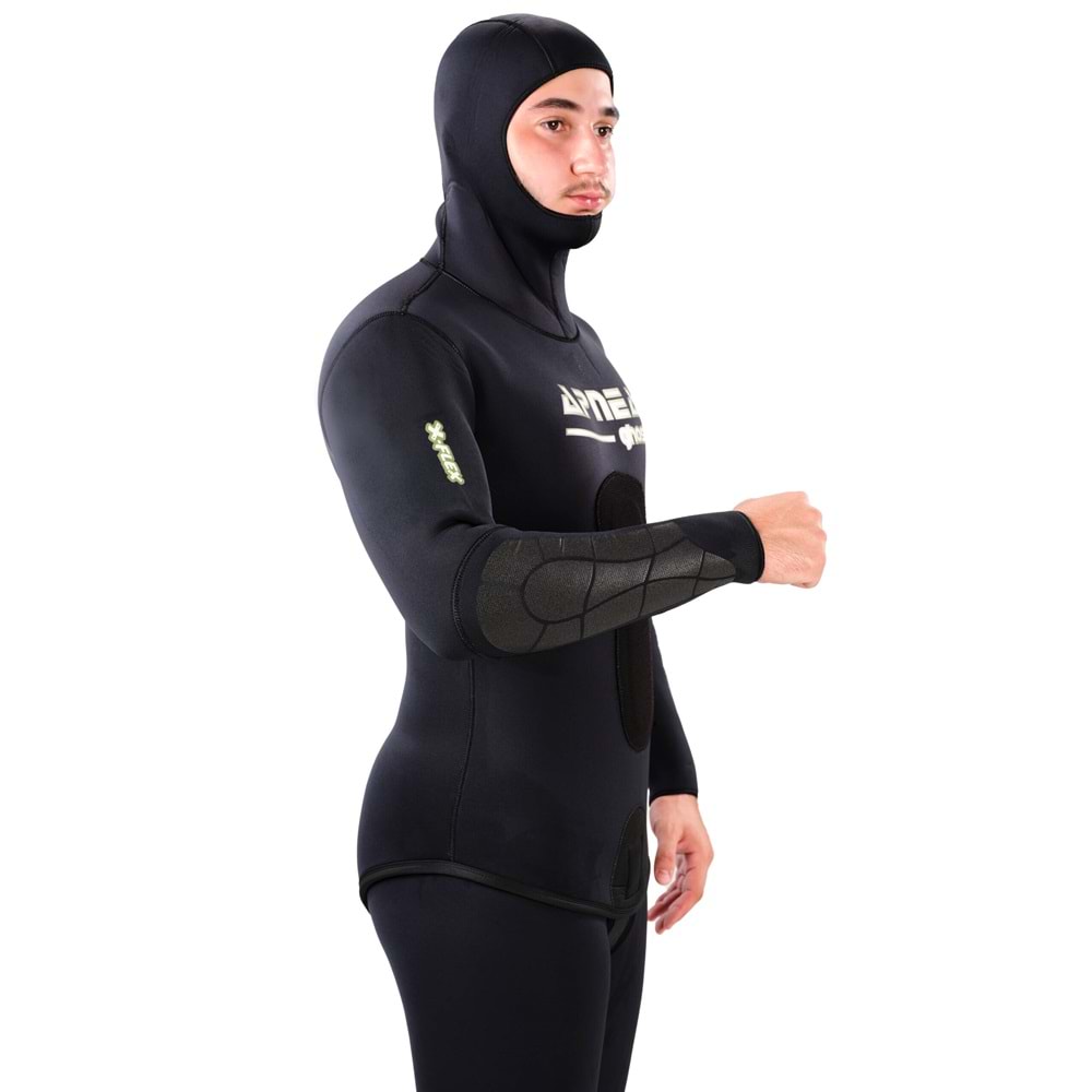 5mm Apnea Ghost Black X-Flex Siyah Avcı Dalış Elbisesi - XXL