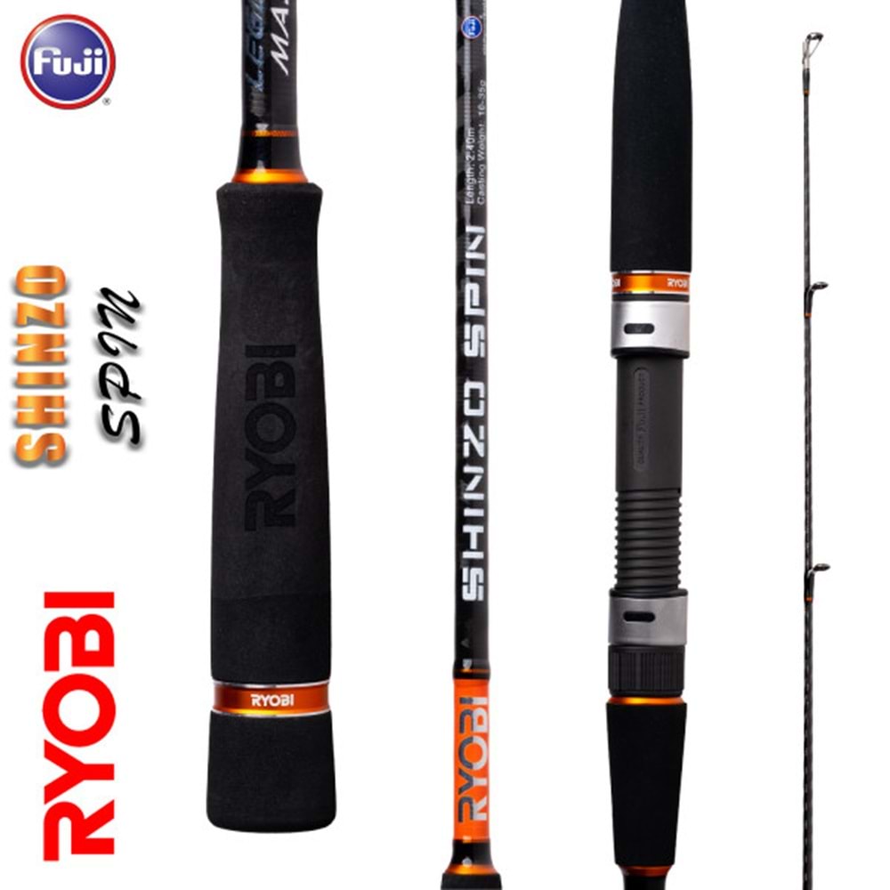 Ryobi Shinzo Spin 2.72m 10-35gr Spin Olta Kamışı