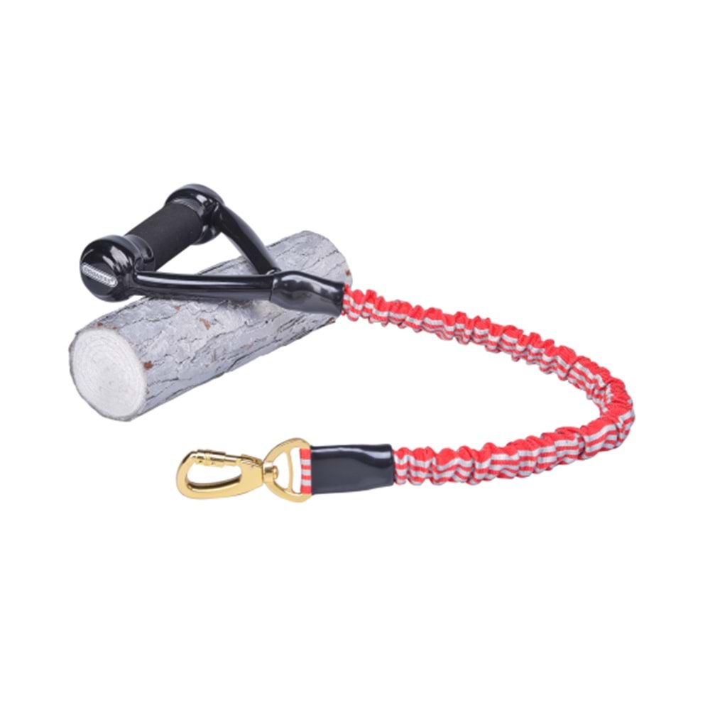 Dogness Anti-Shock Leash 63cm Turuncu Köpek Gezdirme Kayışı Kordonu