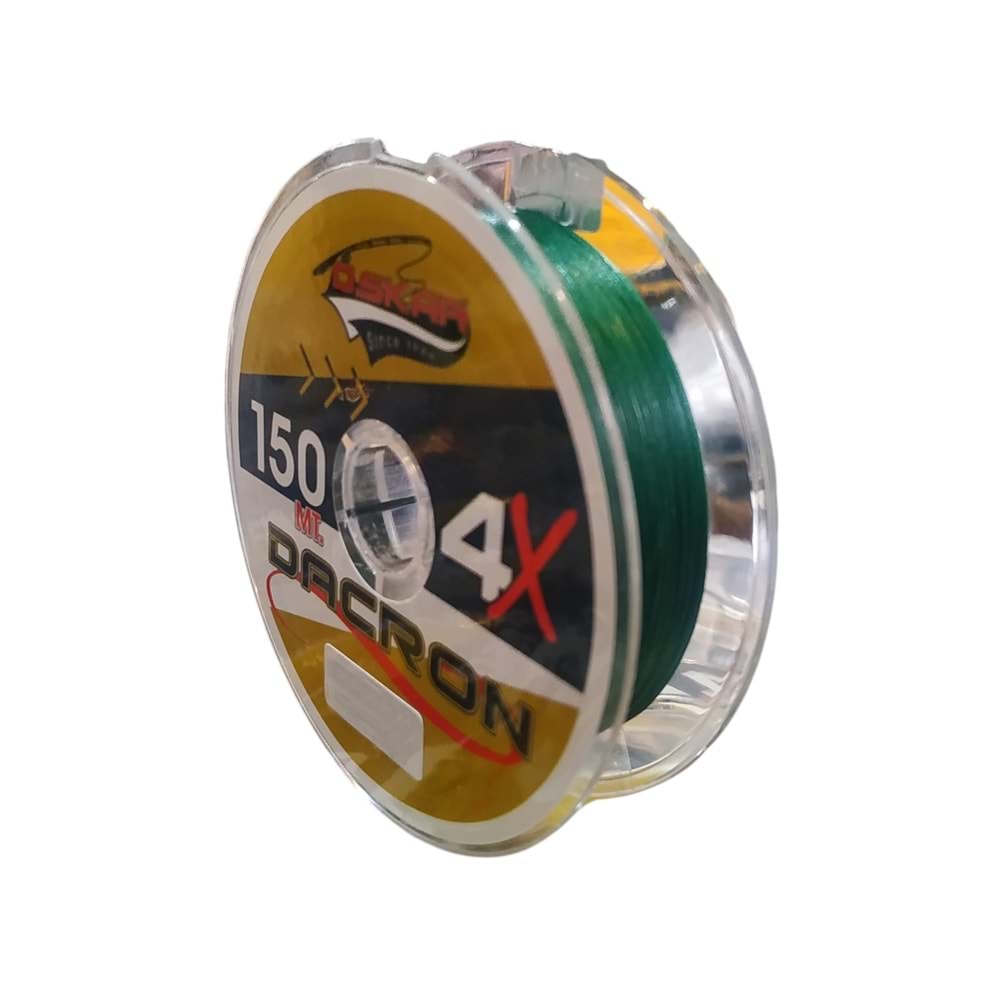 Oskar Dacron 150m 4X İp Misina - 0.16MM