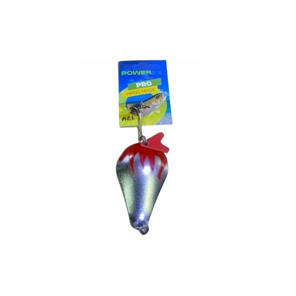 Powerex PRO 30 gr. Pike 6,5 cm. AR6 Metal Kaşık Sahte Yem