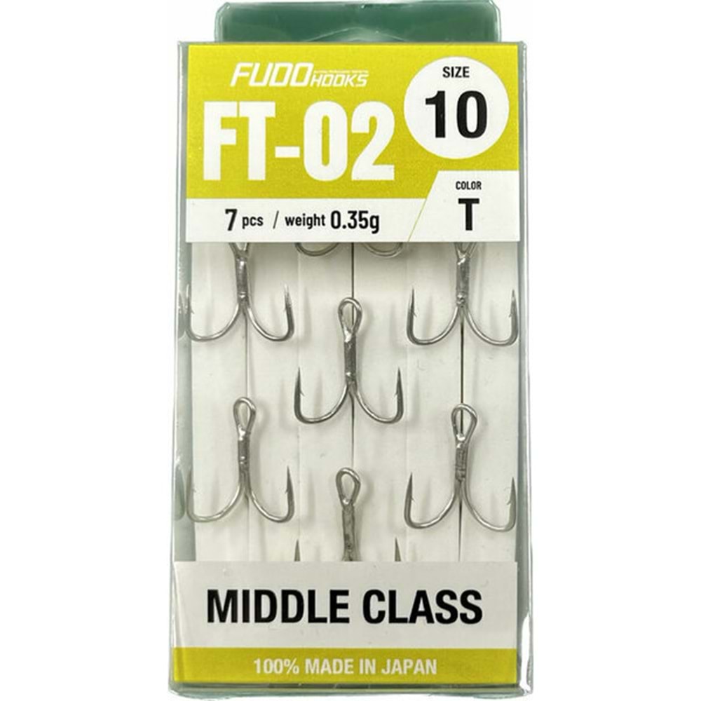 Fudo 2248 Treble Middle Class Galvaniz 3lü Nikel İğne - NO-6