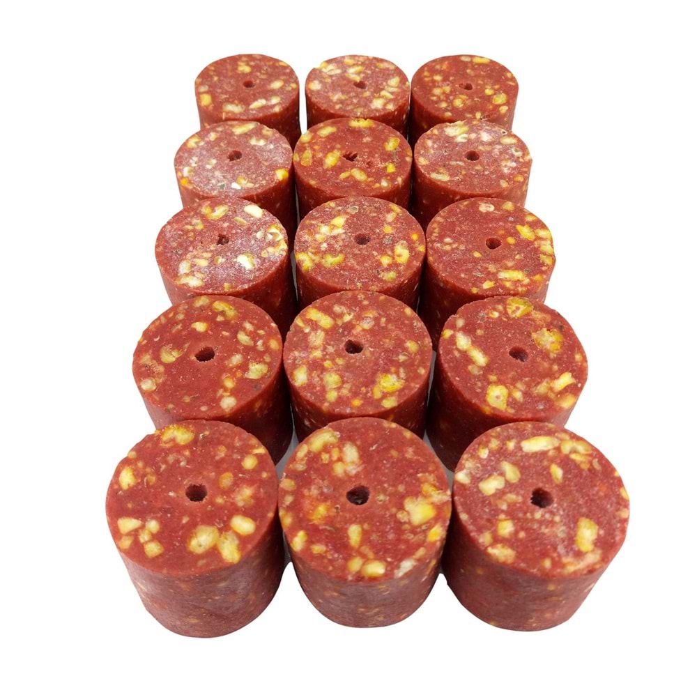 1kg Çilekli Mısır Küspesi Delikli Silindir