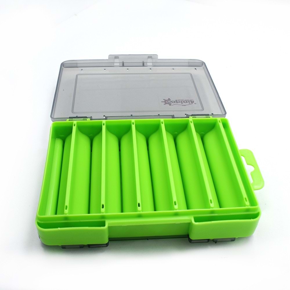Captain 7221 Green Sahte Balık Kutusu 12 Gözlü 13x9x3.5cm