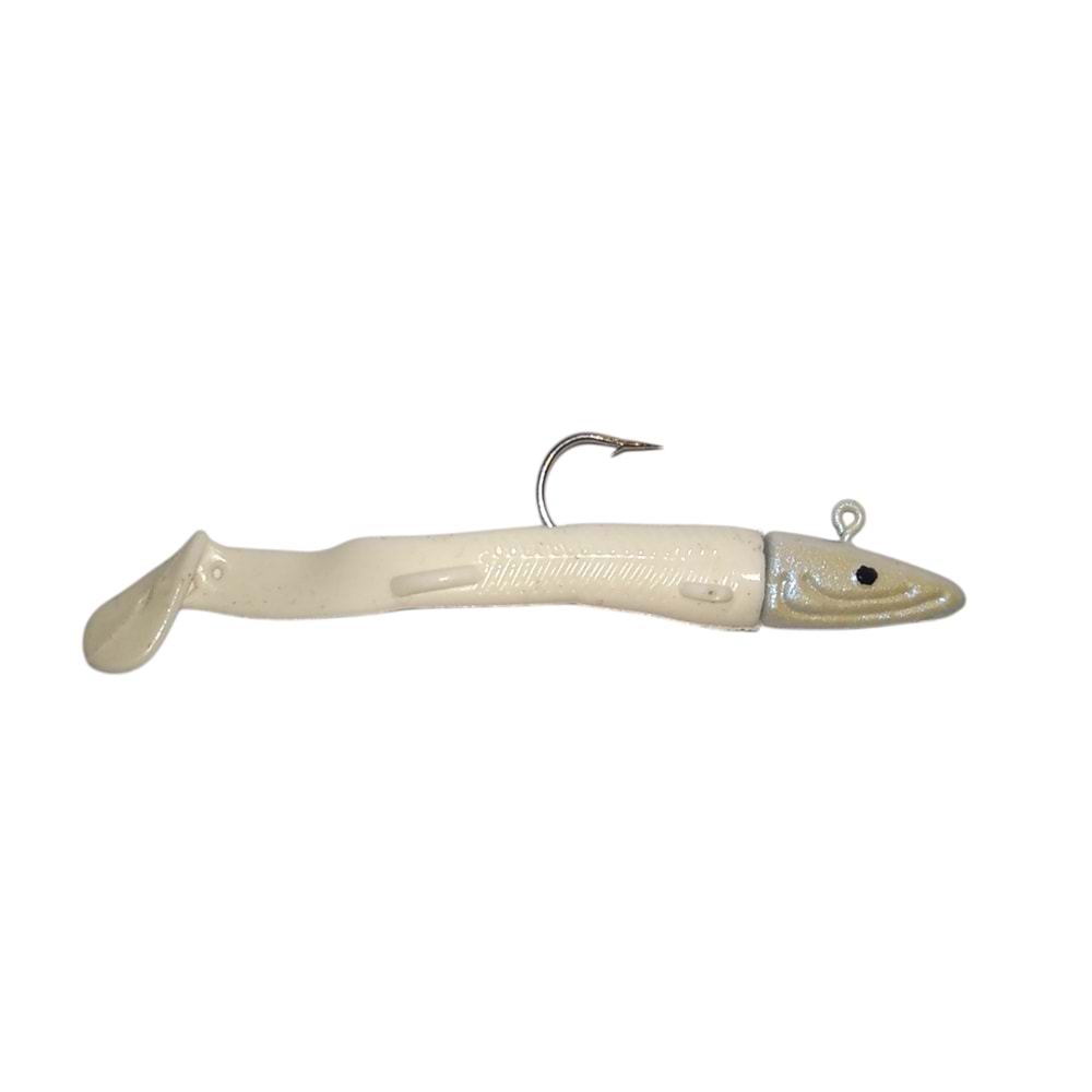 Coddant V8 7.5cm 6gr Beyaz 5li Silikon Yem Seti