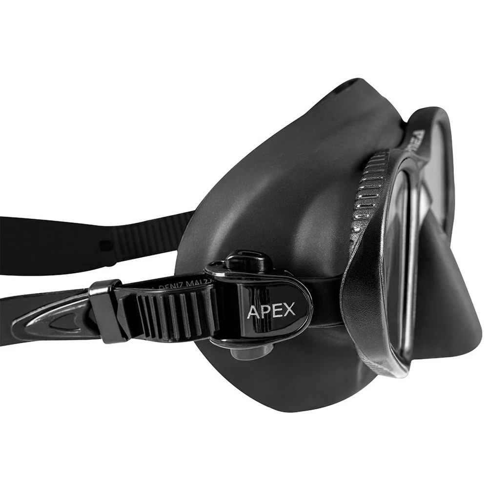 Apnea Apex Siyah Dalış Maskesi
