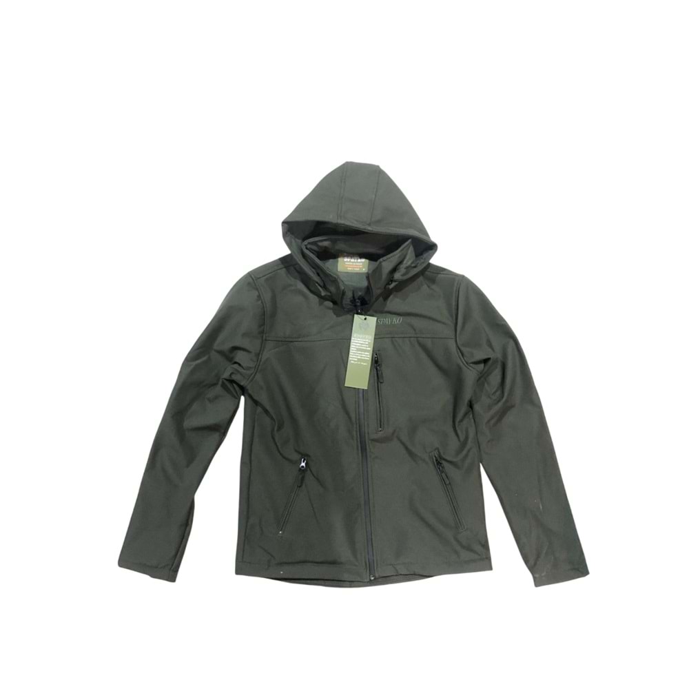 Haki Yeşil Taktikal Softjell Mont - L