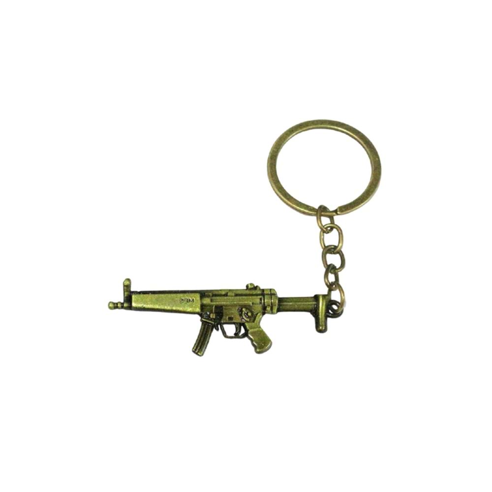 TP-15 Mp5 Gold Metal Anahtarlık