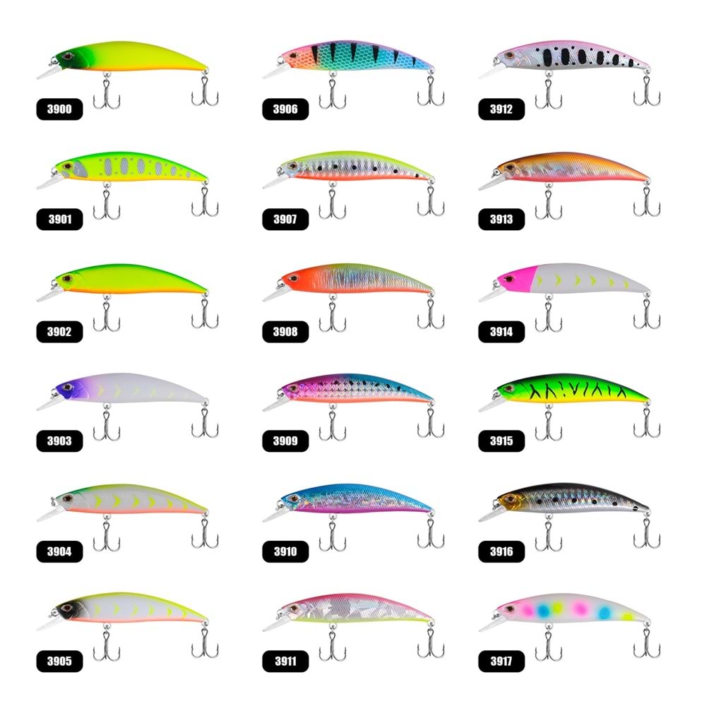 Effe Spearhead Ryuki 70S 70mm 9.3gr Rapala Maket Balık - 3913