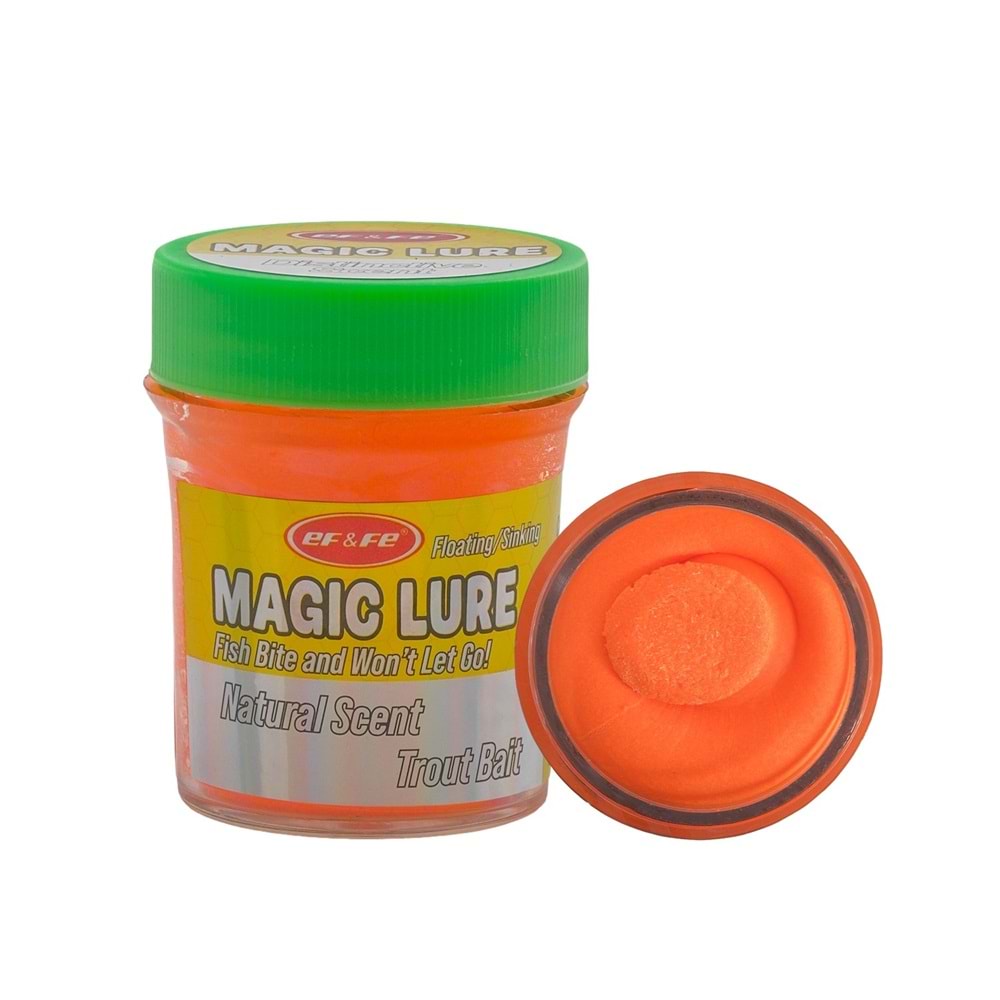 HG1503 Effe Magic Lure Golden Yellow Yüzen Hamur Alabalık Yemi - HONEY PEACH